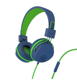 WHJLB- JBuddies Studio On-Ear Kids Wired Headphones Blue/Green