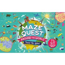 Maze Quest Around the World - Kids Activity Book