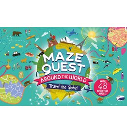 Maze Quest Around the World - Kids Activity Book
