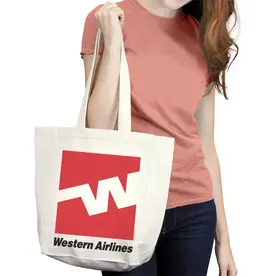 WHMS- Western Logo Vintage Tote Bag