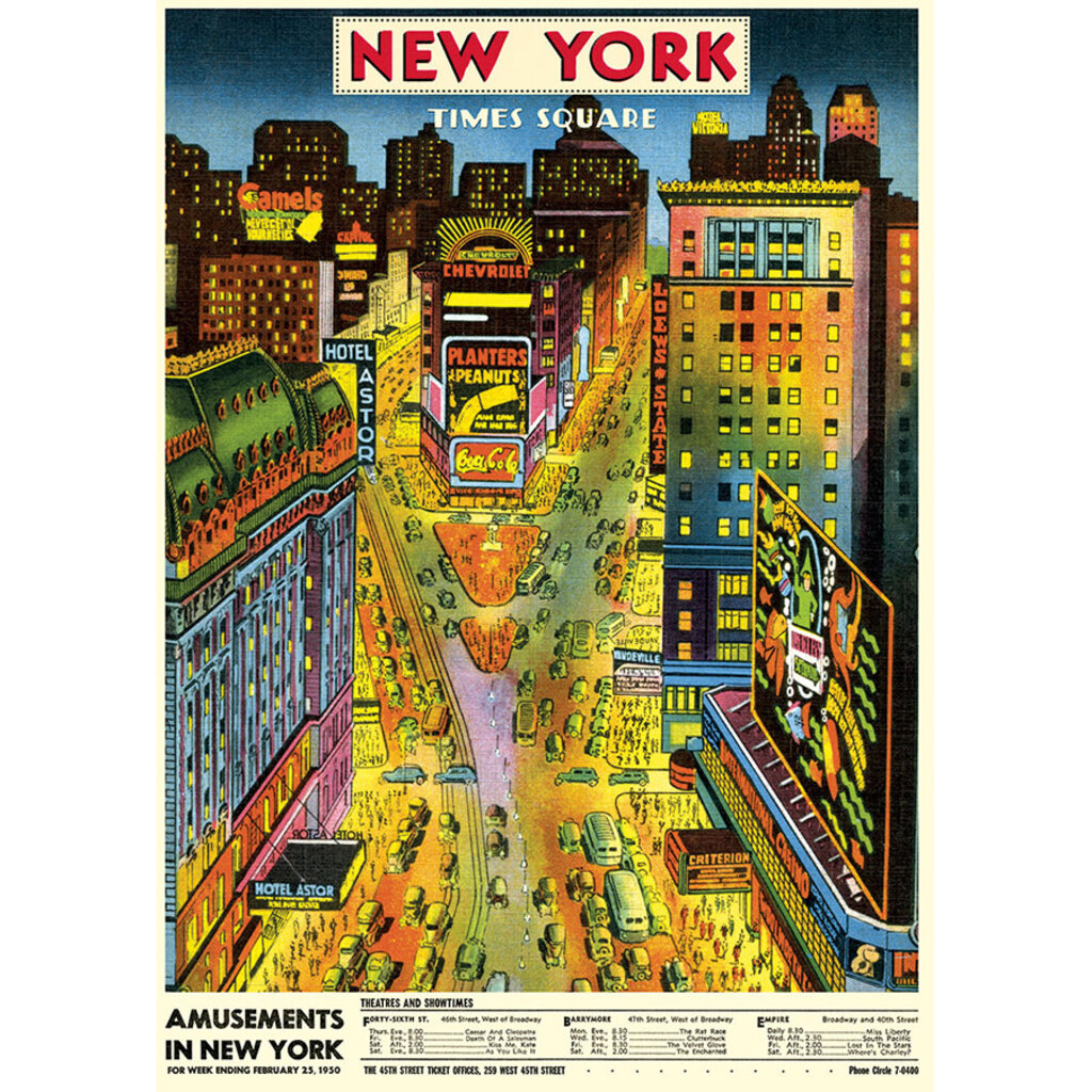 WHCV- New York Times Square Poster