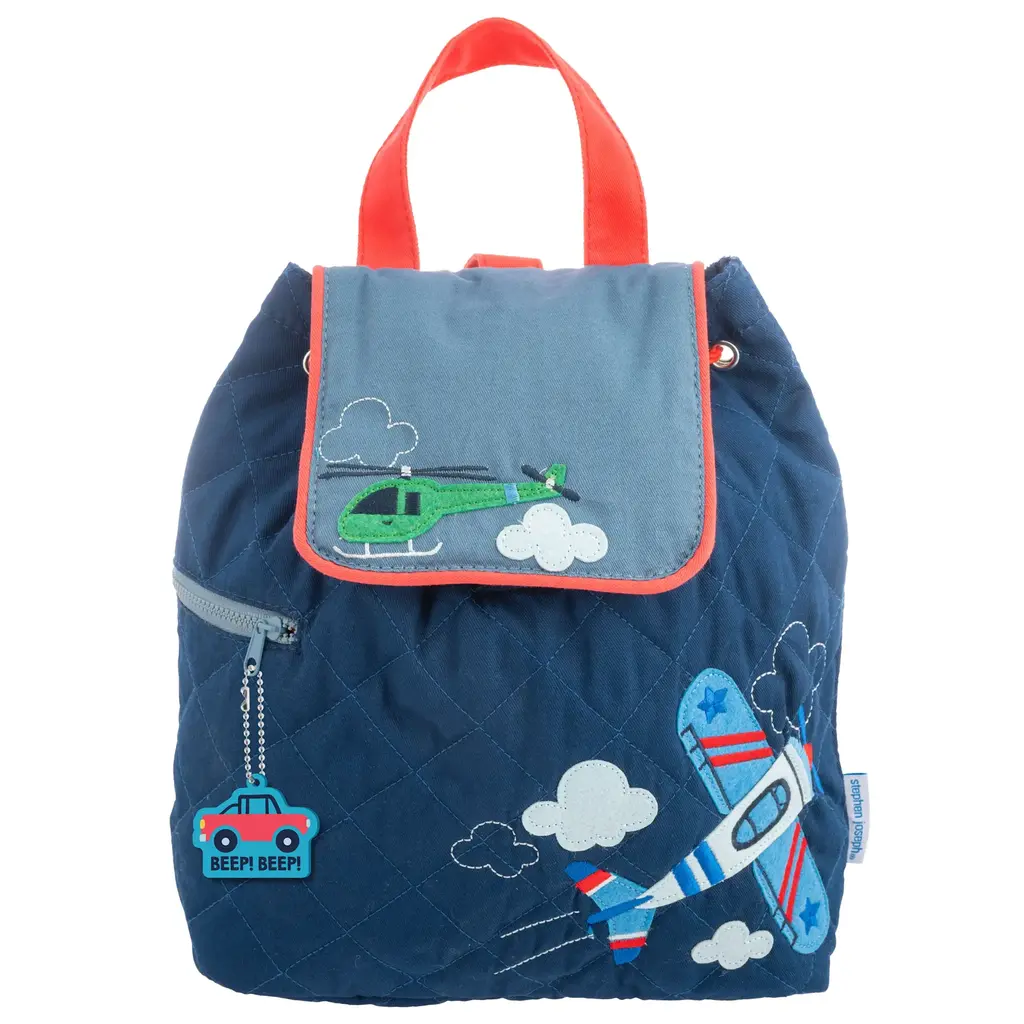 Quilted Transportation Backpack