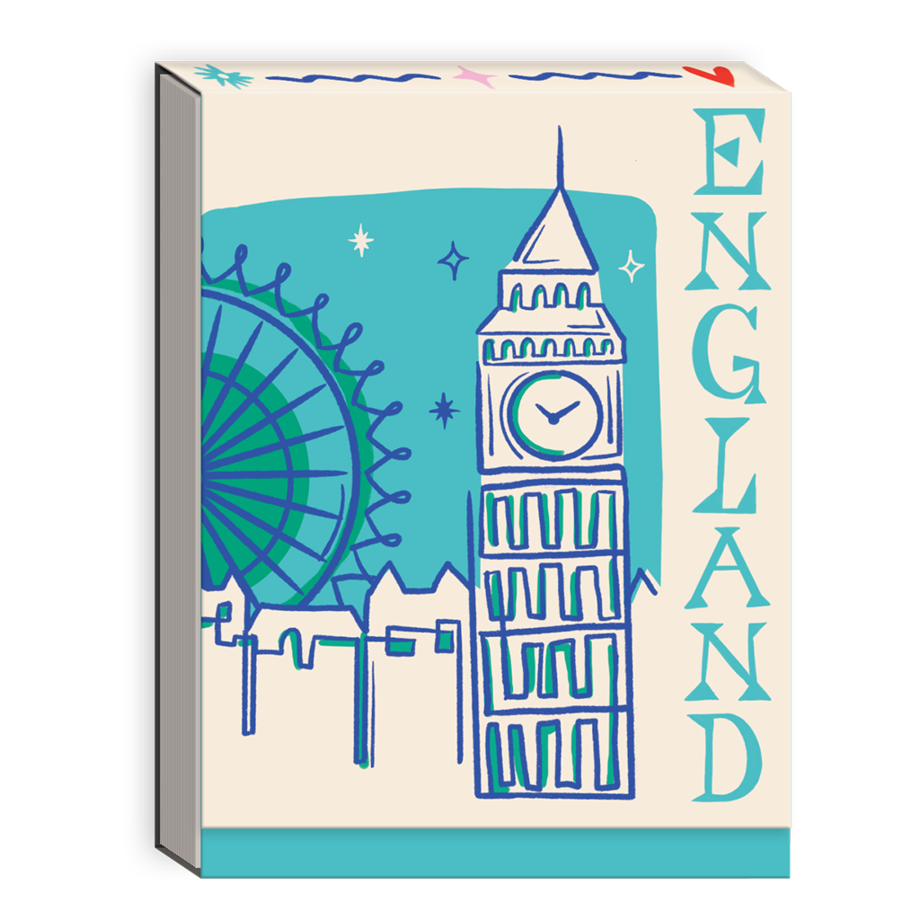 1MR- Destinations England Pocket Notepad