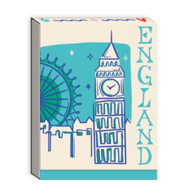 1MR- Destinations England Pocket Notepad