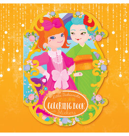 WHTPS- Little Fashionista Goes to Japan Coloring Book & Stickers