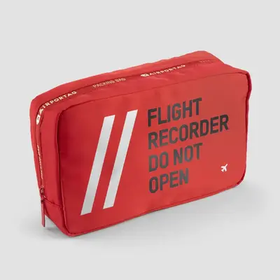 WHAT-1 Flight Recorder Pouch Packing Bag