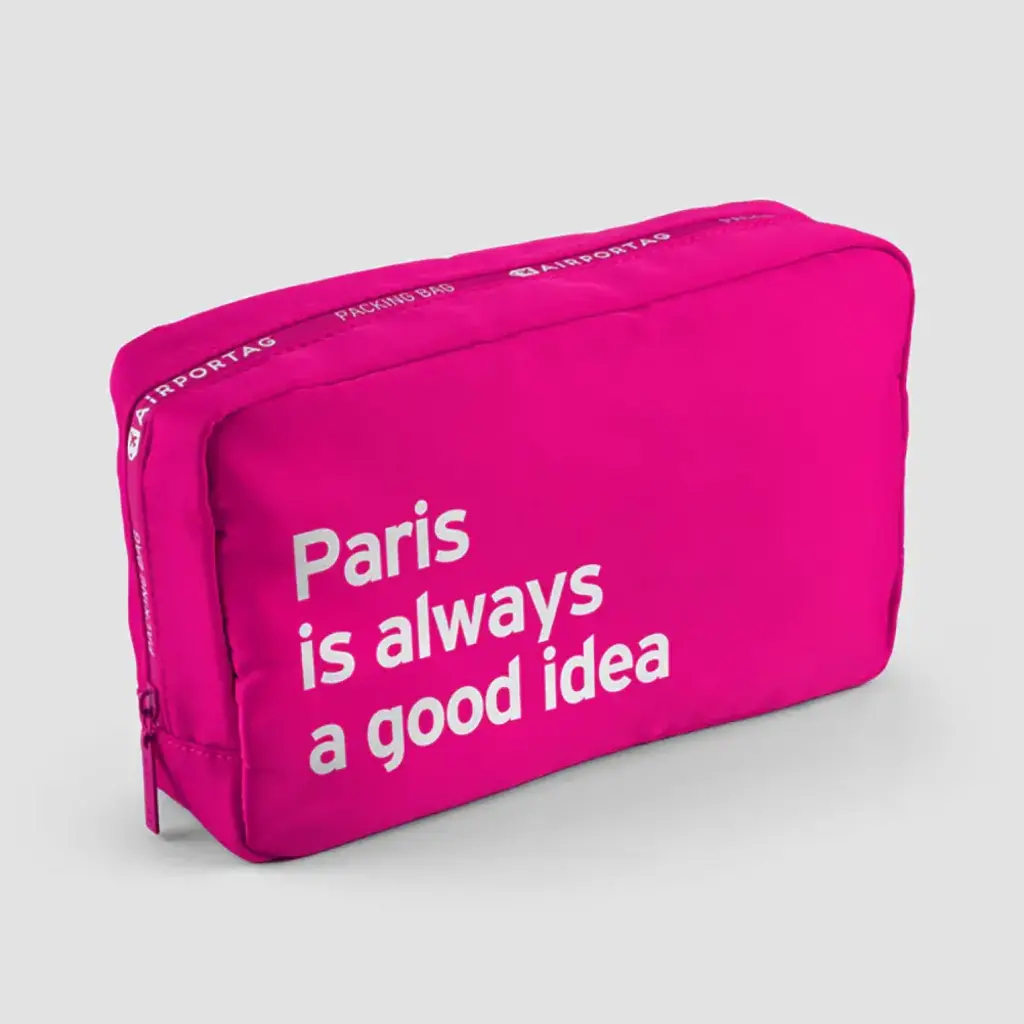 WHAT-1 Packing Bag - Paris is Always a Good Idea Pouch