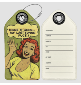 WHAT-2 "There it Goes...My last Flying Fuck" Luggage Tag