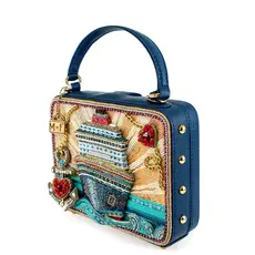 WHMF- Mary Frances  Full Steam Ahead Handbag