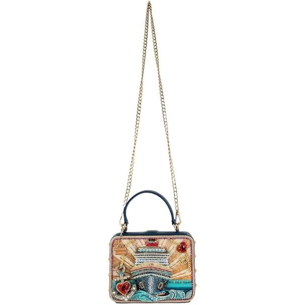 WHMF- Mary Frances  Full Steam Ahead Handbag