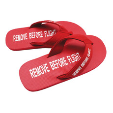 Remove Before Flight Flip Flops