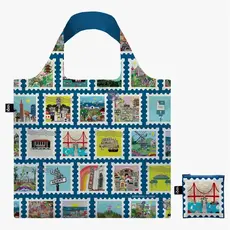 Loqi San Francisco Stamp Reusable Tote Bag