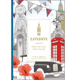 London A Color-Your-Own Travel Journal