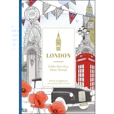 London A Color-Your-Own Travel Journal