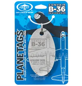Plane Tag Convair B-36 Peacemaker Metal