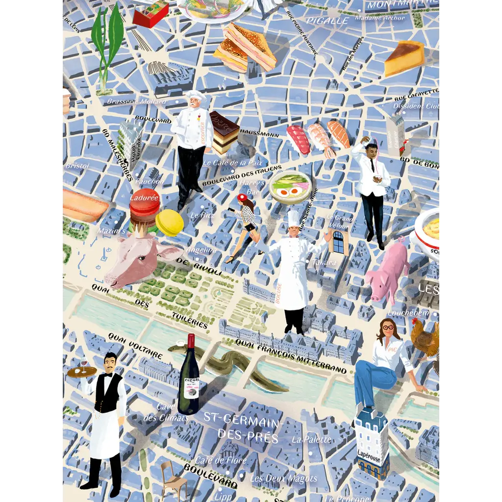 WH1WW- Paris Gourmet Puzzle