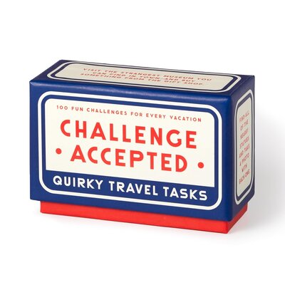 Challenge Accepted – Travel Tasks Deck of 100 Cards Travel Game