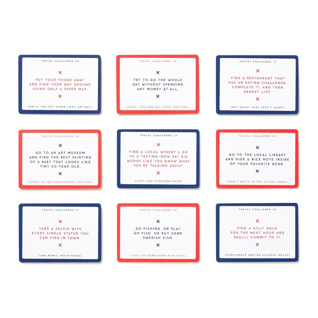 Challenge Accepted –  Travel Game