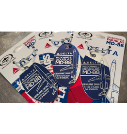 Plane Tag Delta MD-88
