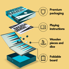 WHSUK- Backgammon Travel Game