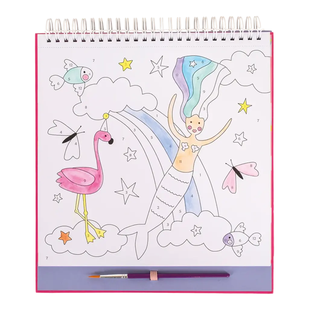 WHF&R Paint by Numbers Fantasy - Kids Activity