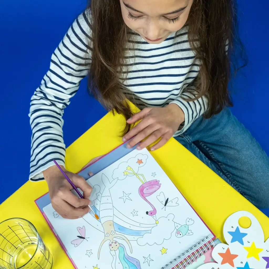WHF&R Paint by Numbers Fantasy - Kids Activity