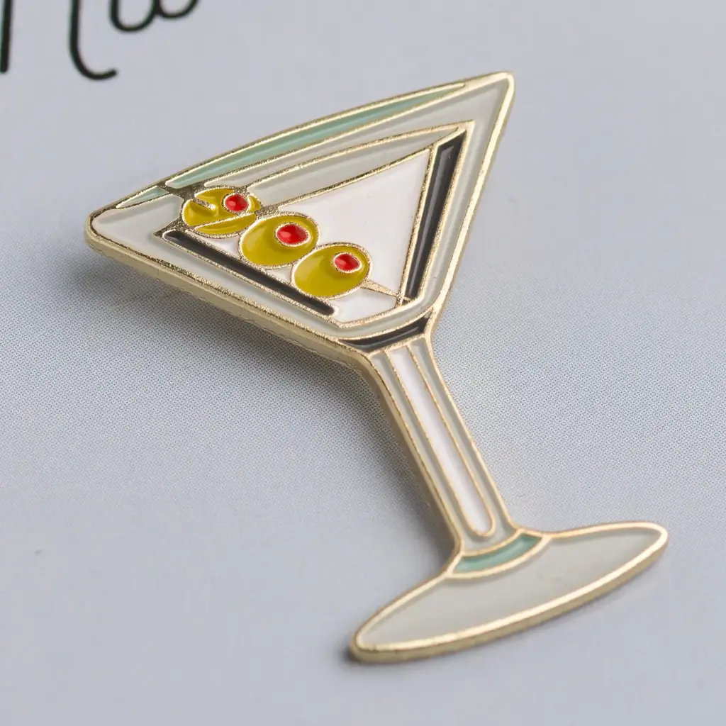 WHLV- Martini Cocktail Pin