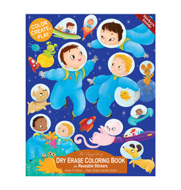 WHTPS- Space Adventure Dry Erase Coloring Book