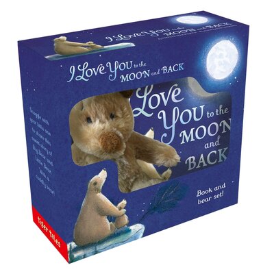 I Love You To the Moon and Back and Bear Set