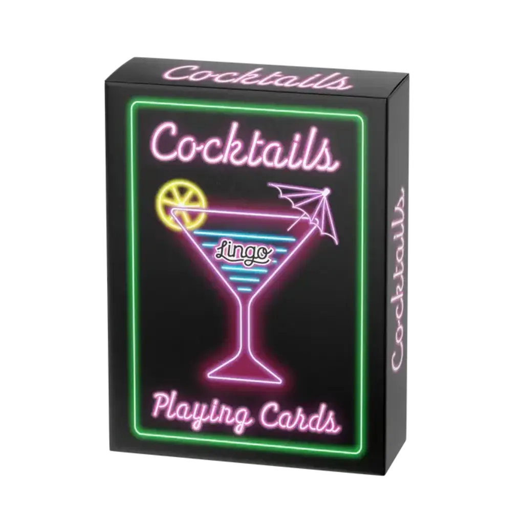 WH1LGO Cocktails Recipes Playing Cards