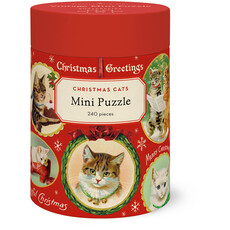 XMAS Christmas Mini Cats Puzzle 240 Piece