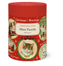 XMAS Christmas Mini Cats Puzzle 240 Piece