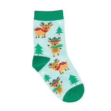 XMAS Reindeer Games Kids Christmas Socks
