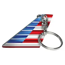 American Logo Tail Keychain