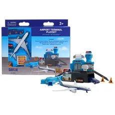 Airport Building Play Set w/ Boeing Single Plane