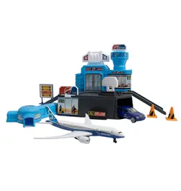 Airport Building Play Set w/ Boeing Single Plane