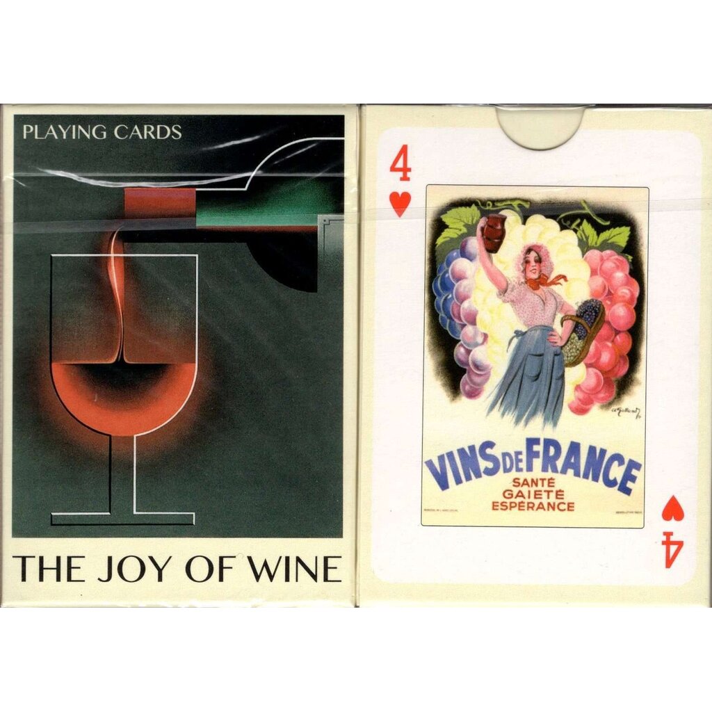 WHAU- The Joy of Wine Playing Cards