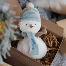 XMAS Chilly the Snowman Roly Poly Plush