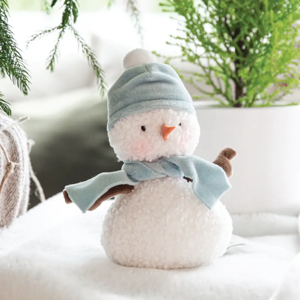 XMAS Chilly the Snowman Roly Poly Plush