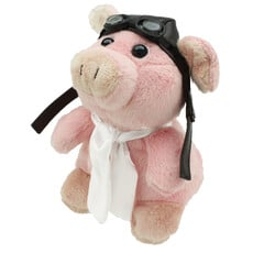 Mini Aviator Pig Plush