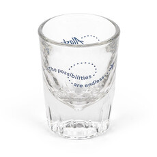 WHAA-  Alaska Airlines Flight Line Shot Glass