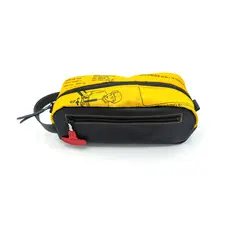 WH1MACL- Aircraft Life Jacket Toiletry Bag with Leather