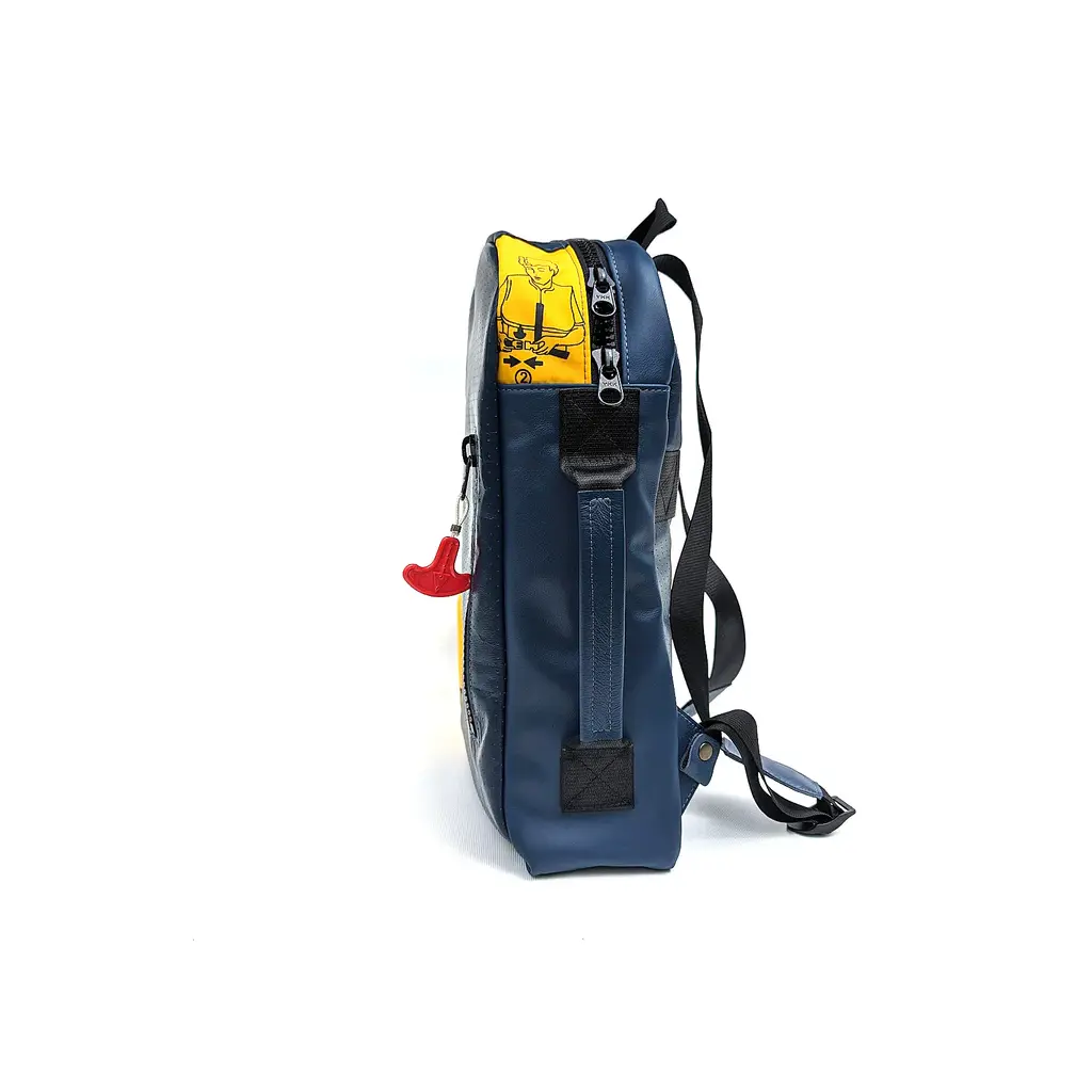 WHMACL- Life Jacket Satellite  Backpack recyld