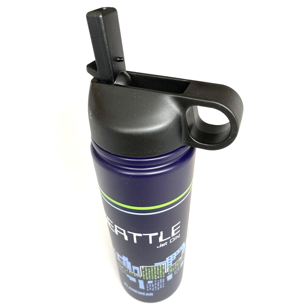 WHLB- Seattle Jet City Water Bottle Blue