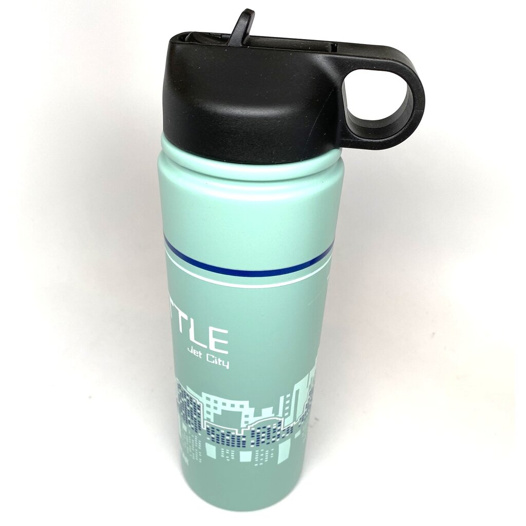 WHLB- Seattle Jet City Water Bottle Green