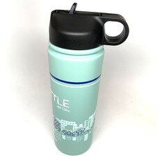 WHLB- Seattle Jet City Water Bottle Green