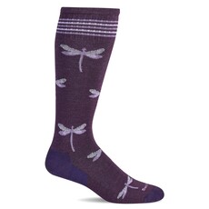 Conpression Sock Dragonfly Blackberry Sm/Md