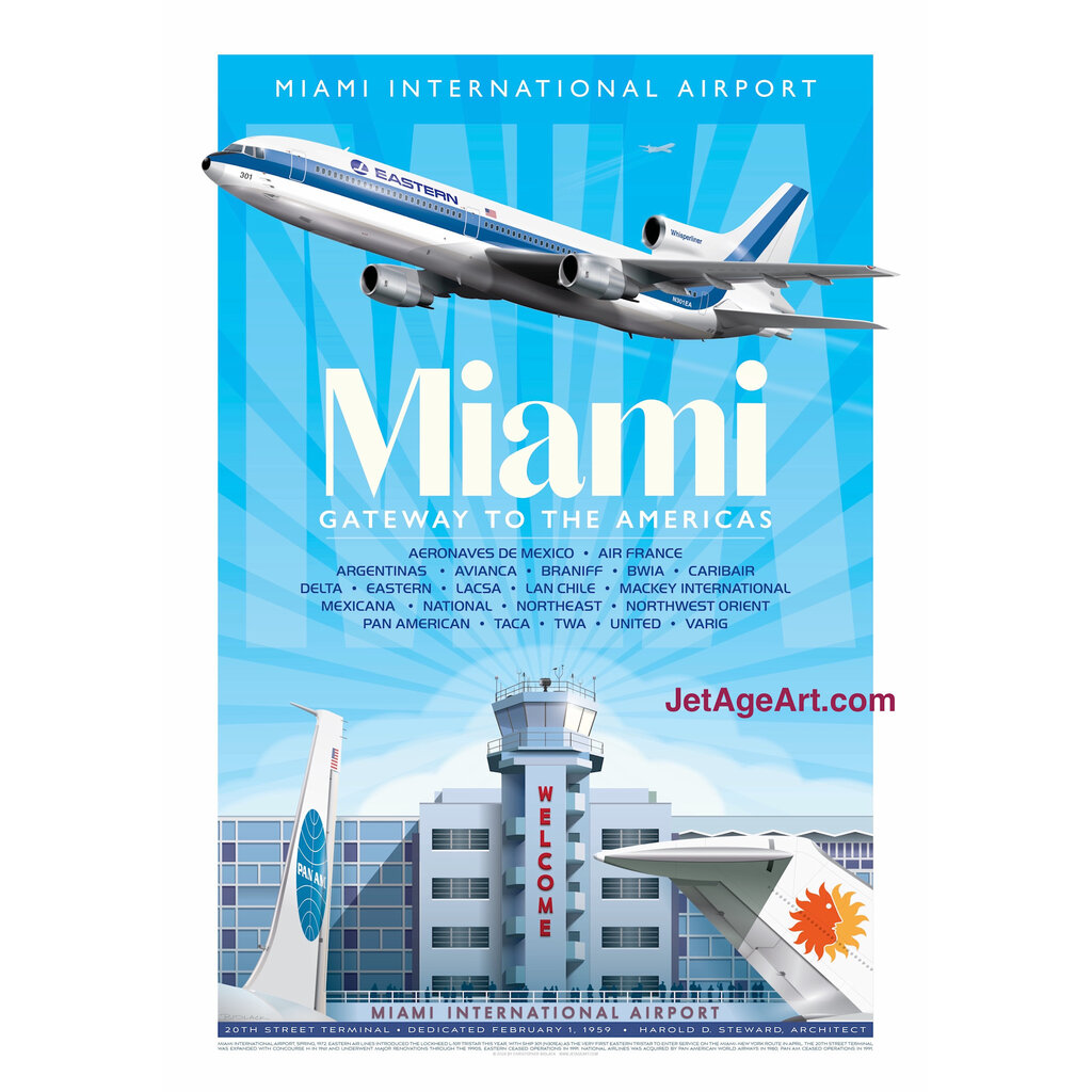 WHJAA Miami Gateway Art Print