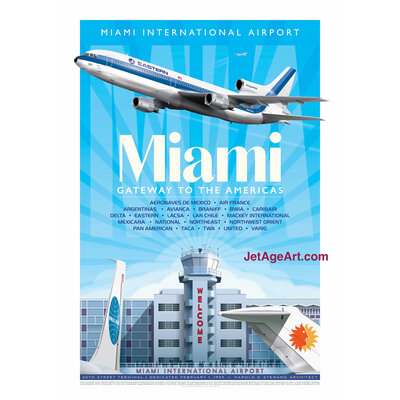 WHJAA Miami Gateway Art Print