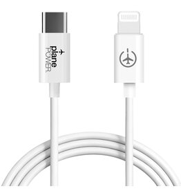 Plane PowerLightning to USB-C Cable